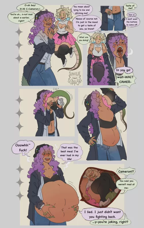 {comic} Consequences [NB/F] [Unwilling] by me/SmileSupport