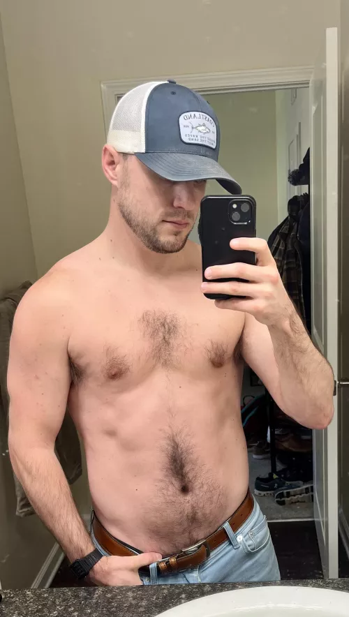 Different hat and a little less nervous