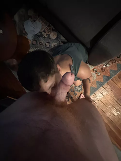 i never wear clothes around her 