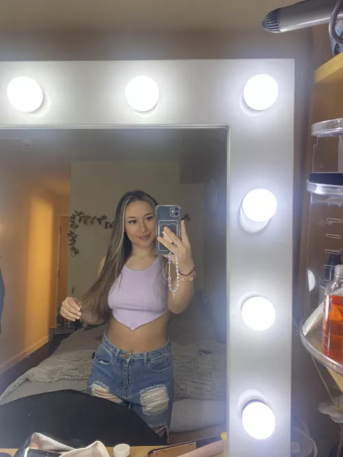 I think my crop top is really cute