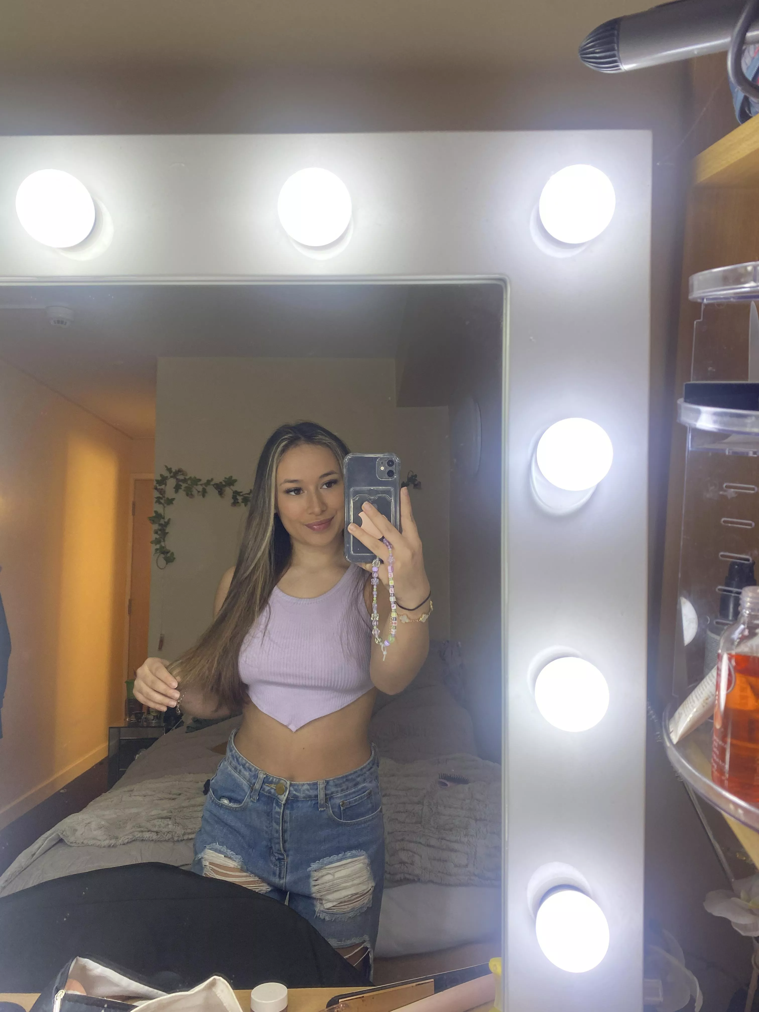 I think my crop top is really cute