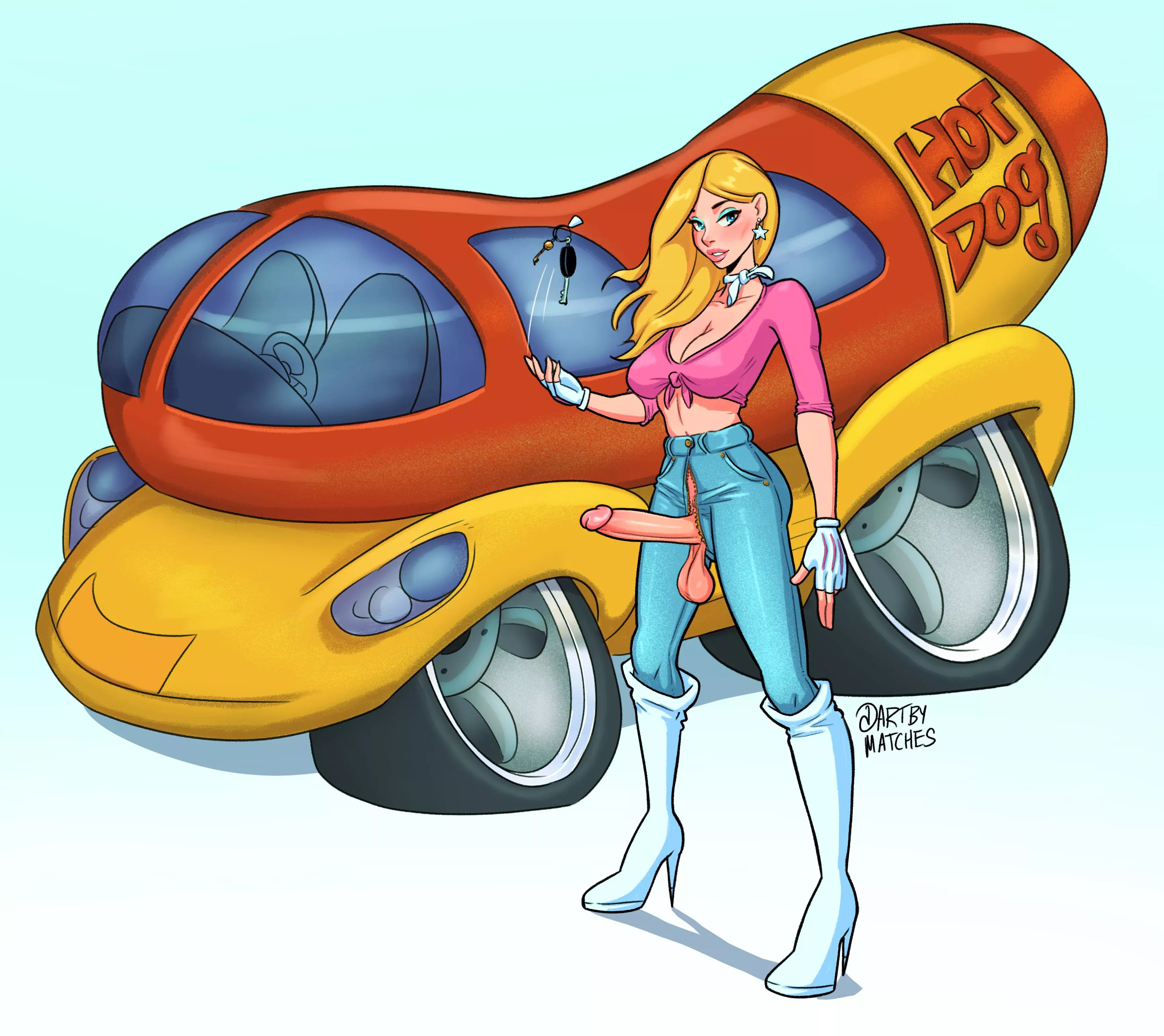 It's the 1st date but she's driving, by me