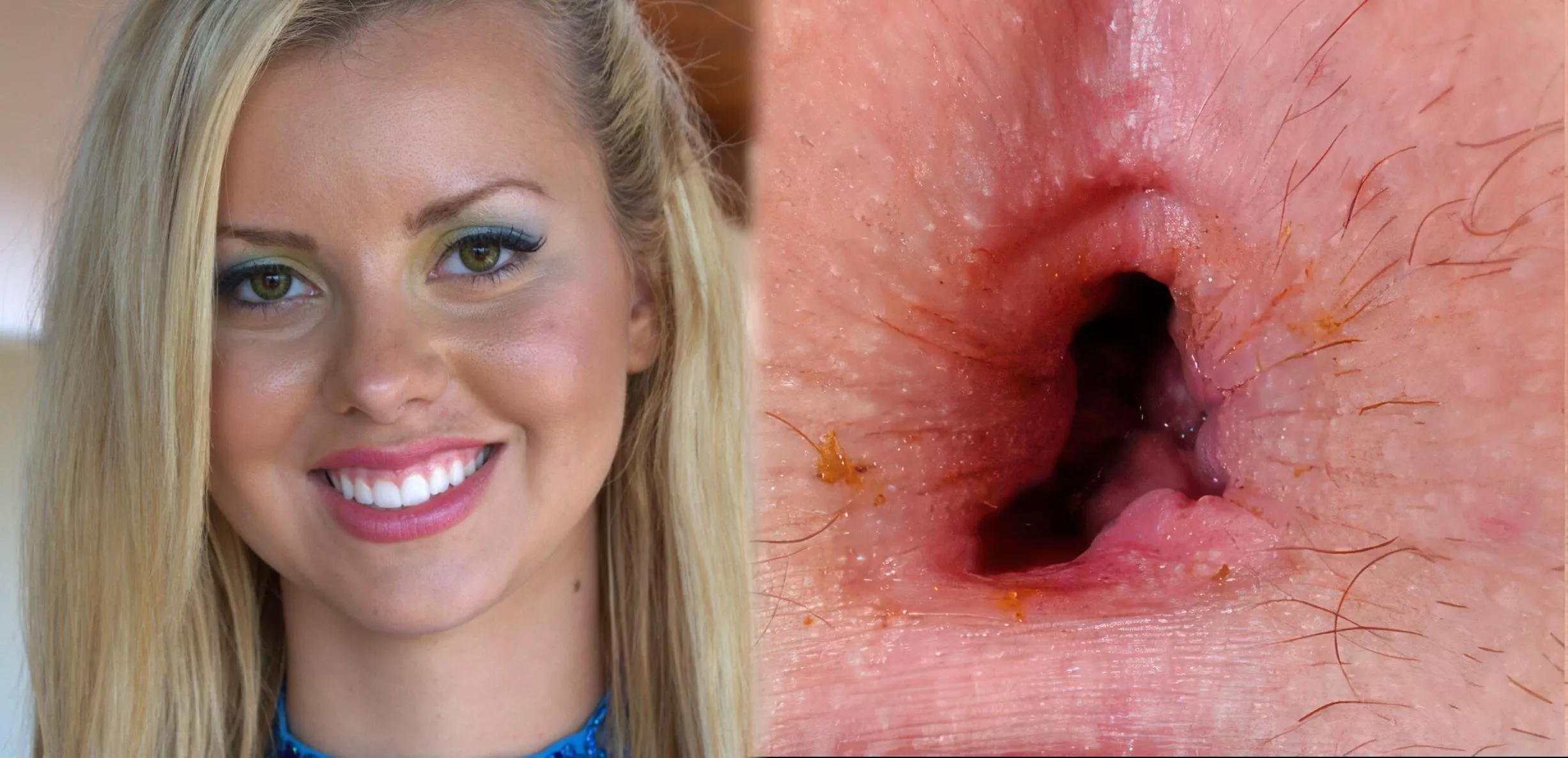 Pretty face, pretty hole