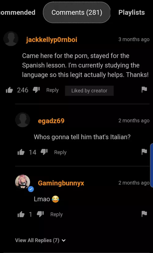 Spanish or Italian?