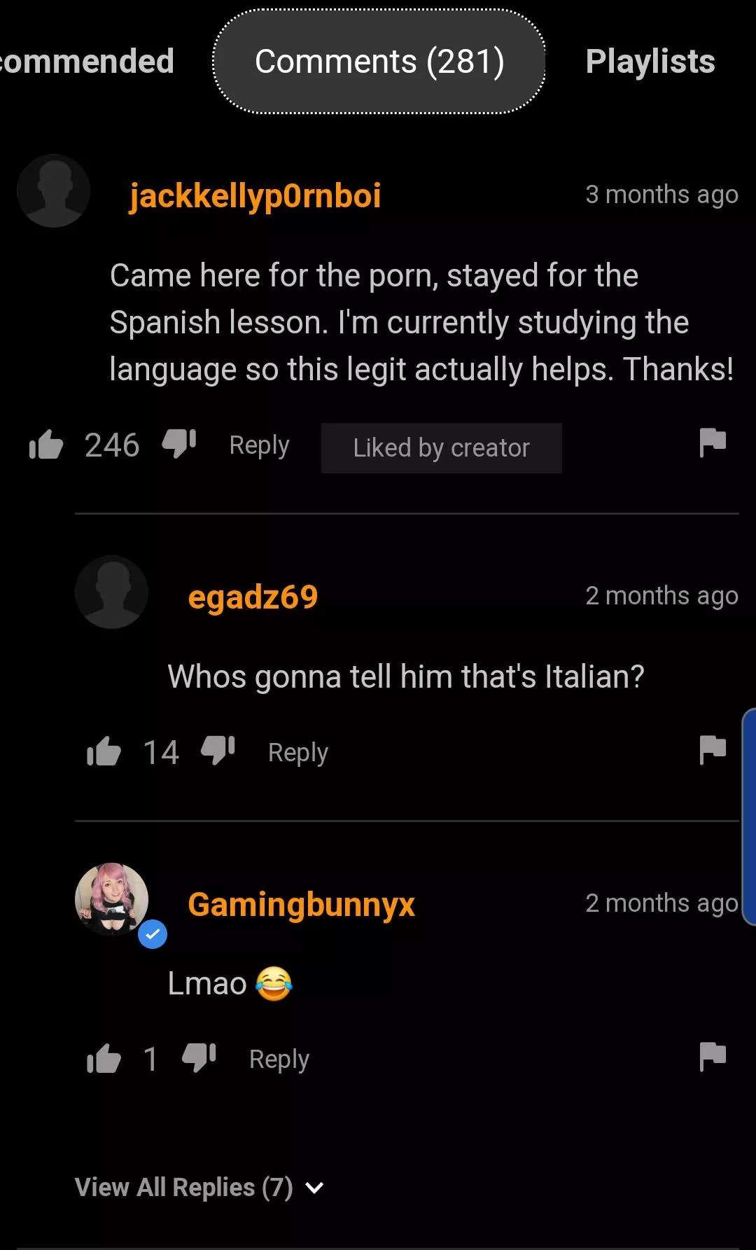 Spanish or Italian?