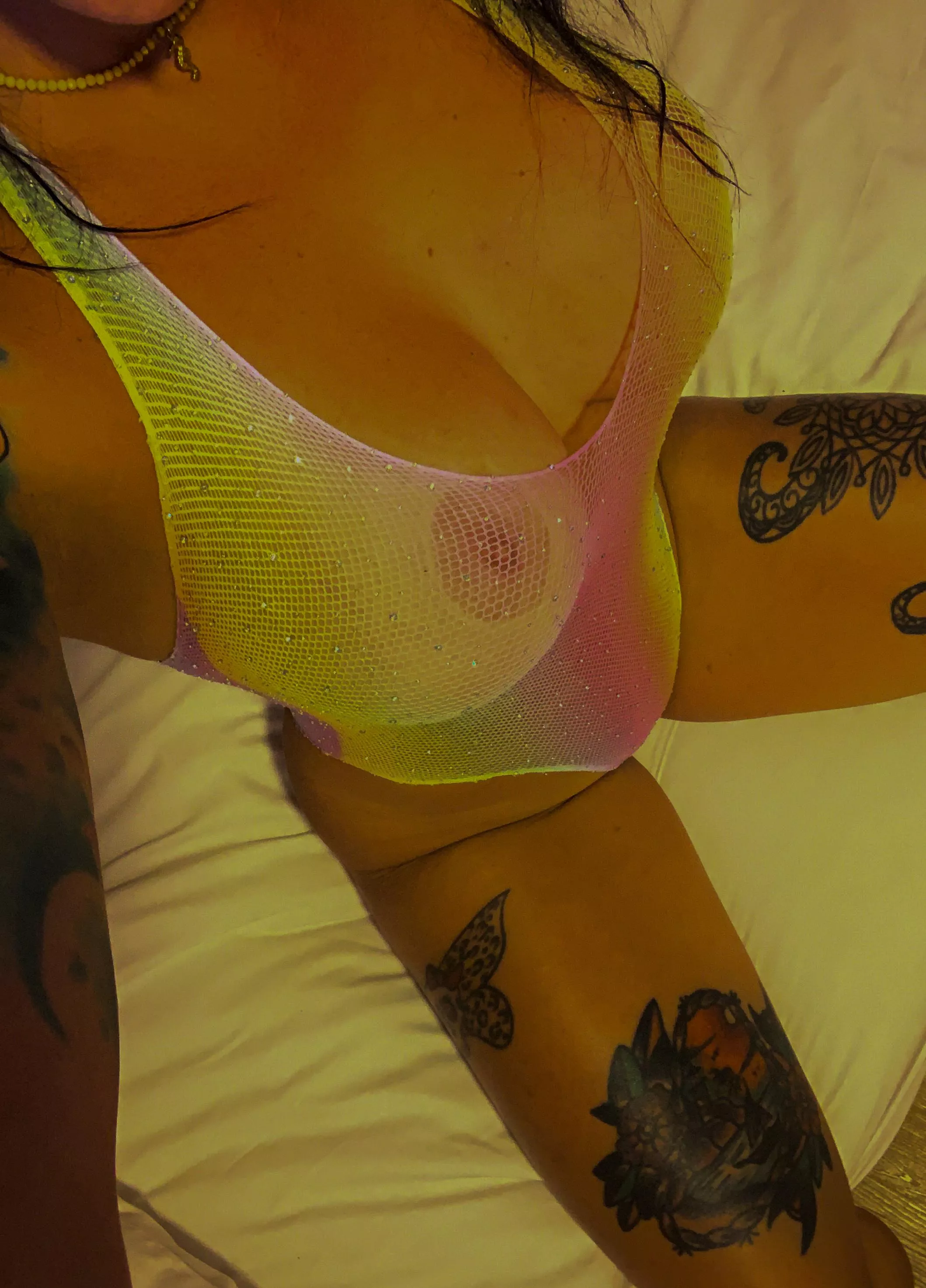 Your face can be lost in my tits