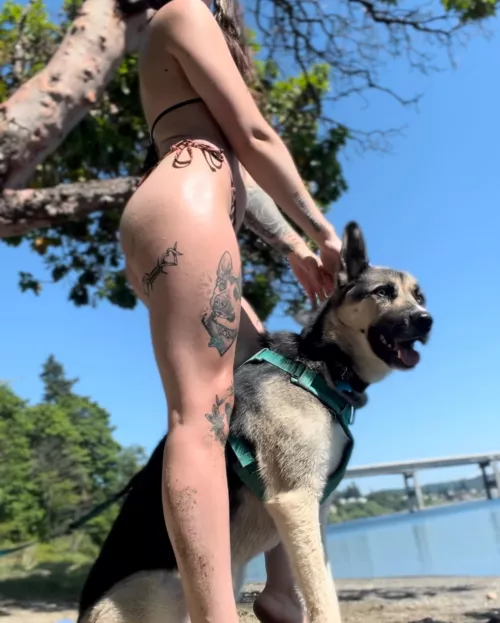 Do you want your face tattooed on my legs too?