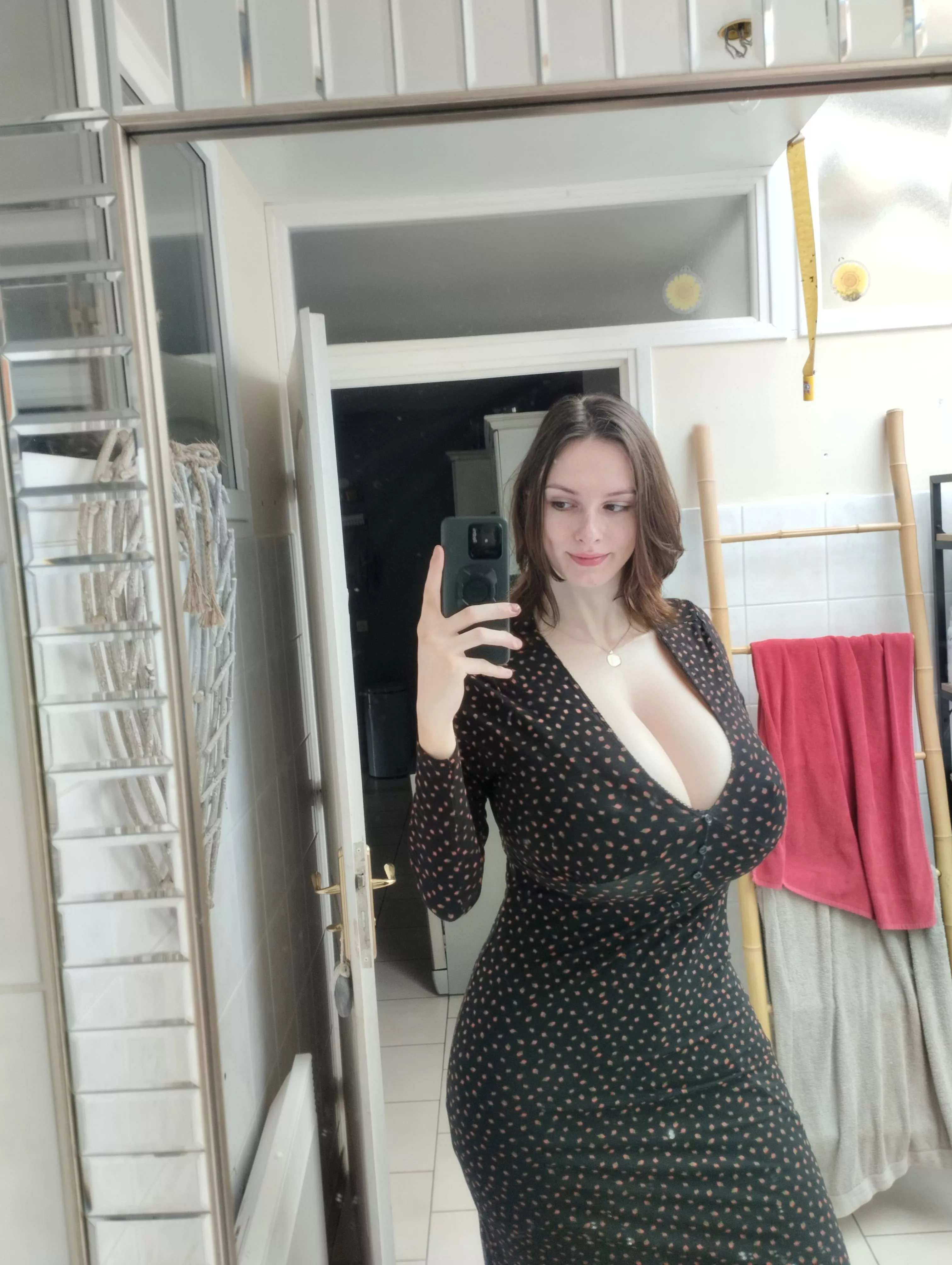 Grandma dresses on me xd