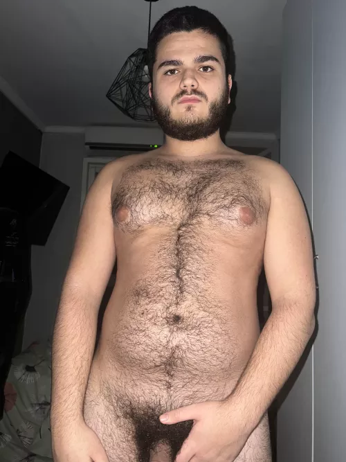 Hairy arabic man
