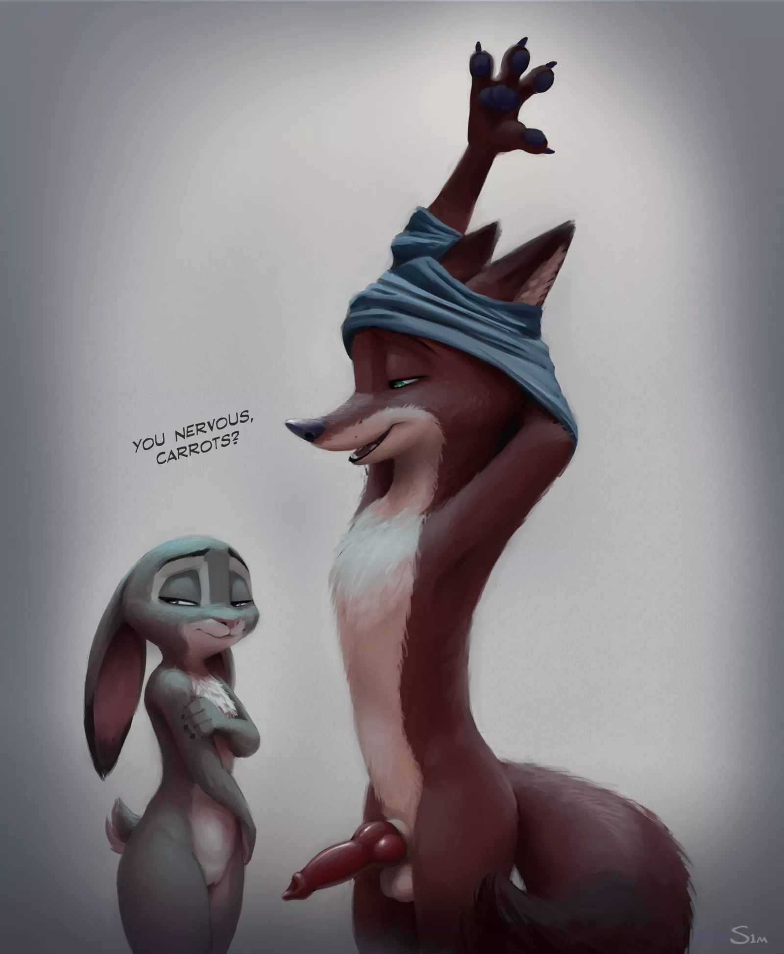 I'd be scared of impalement as well. (S1M) [MF]