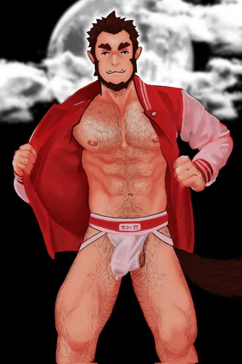 Scott Howl from Monster Prom (@bara_oji)