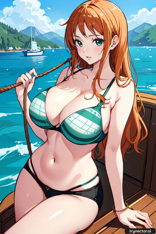 She's definitely bringing the heat