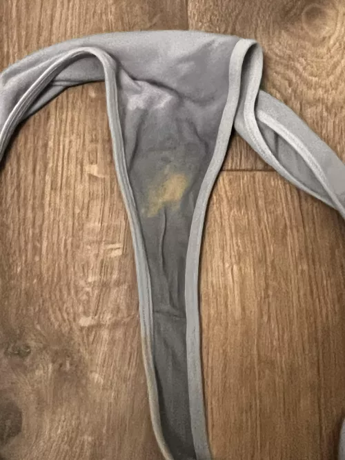 Since they were already messy I decided to pee in them too ☺️