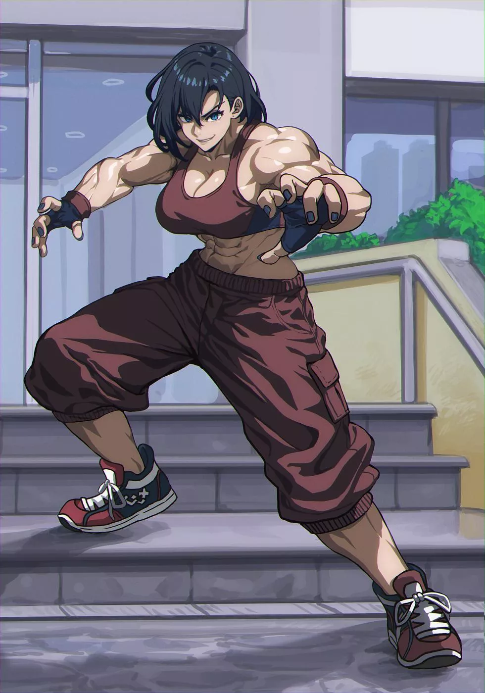 Stair Fighter [@CoreCyan_X]