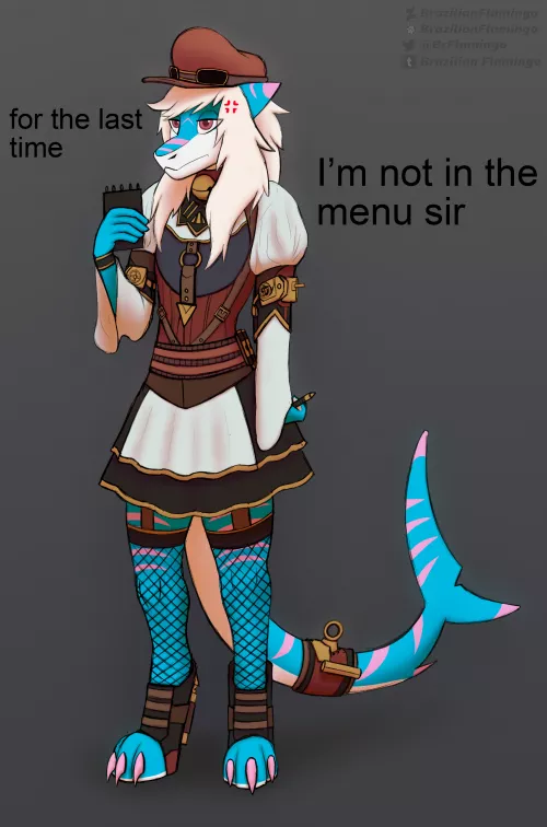 A friend commissioned me to draw their sona.