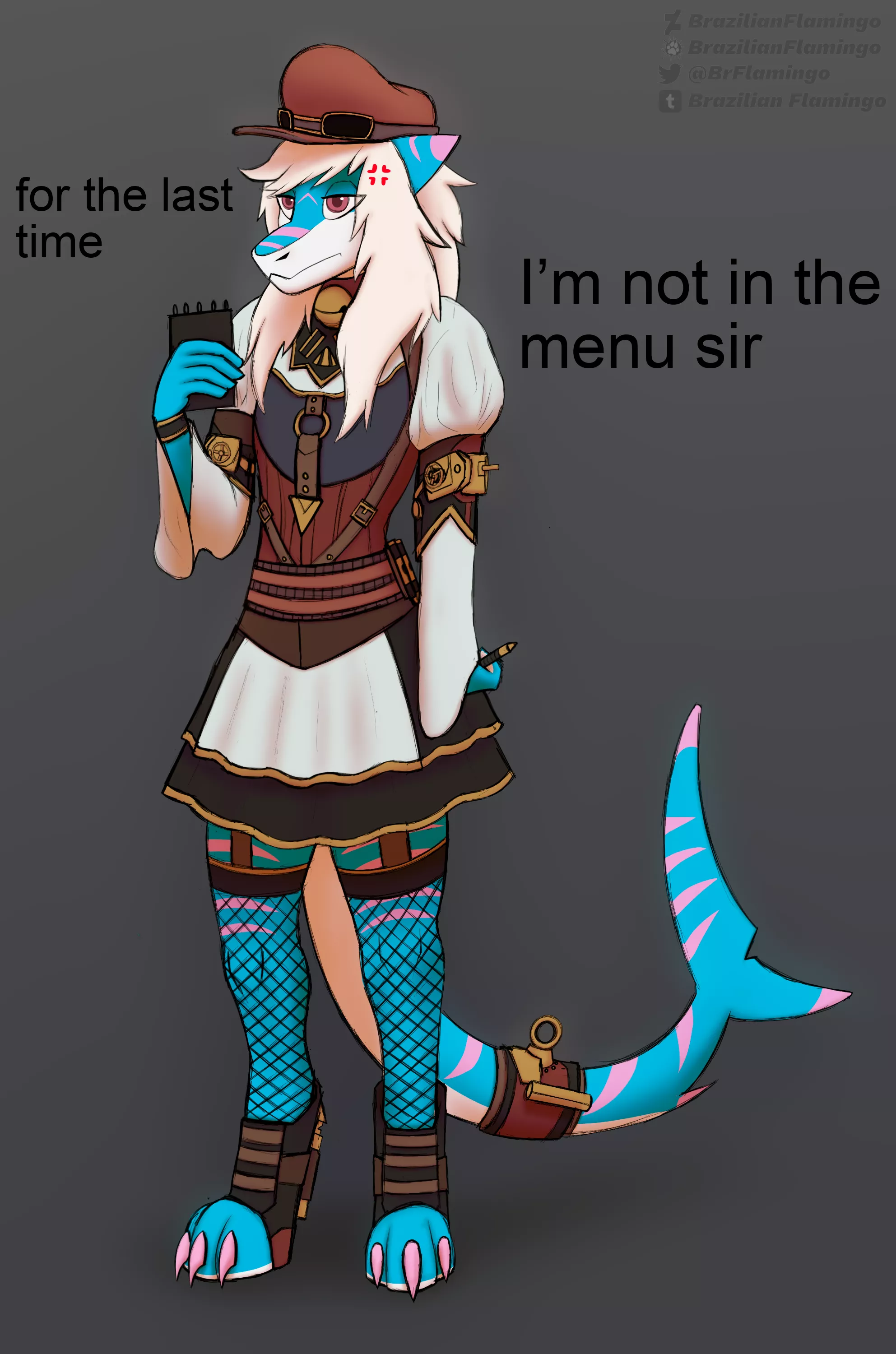 A friend commissioned me to draw their sona.