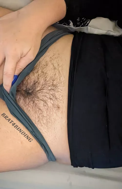 A sneaky peek of my cute and tidy bush