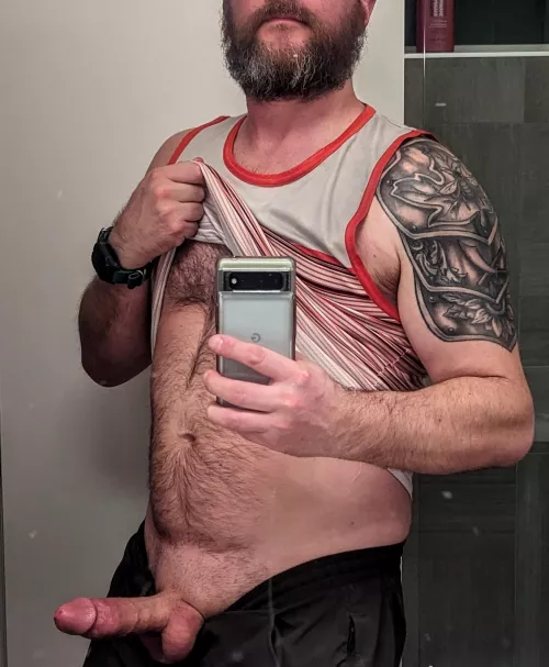 Always happens right when the edibles kick in 