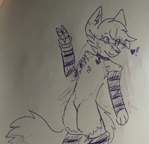 💜! - art by me