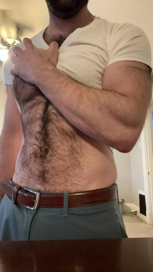 Begrudgingly getting ready for work