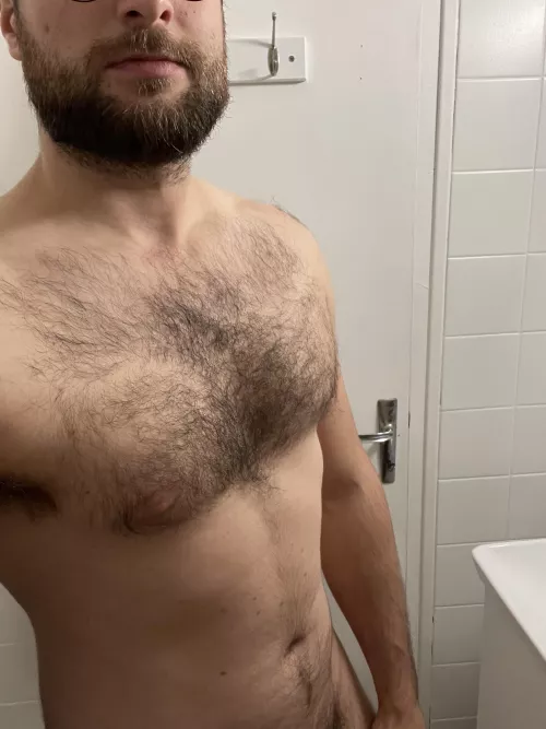 Does my chest hair looks good yet?