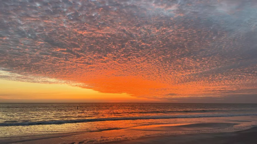 Friday nights sunset