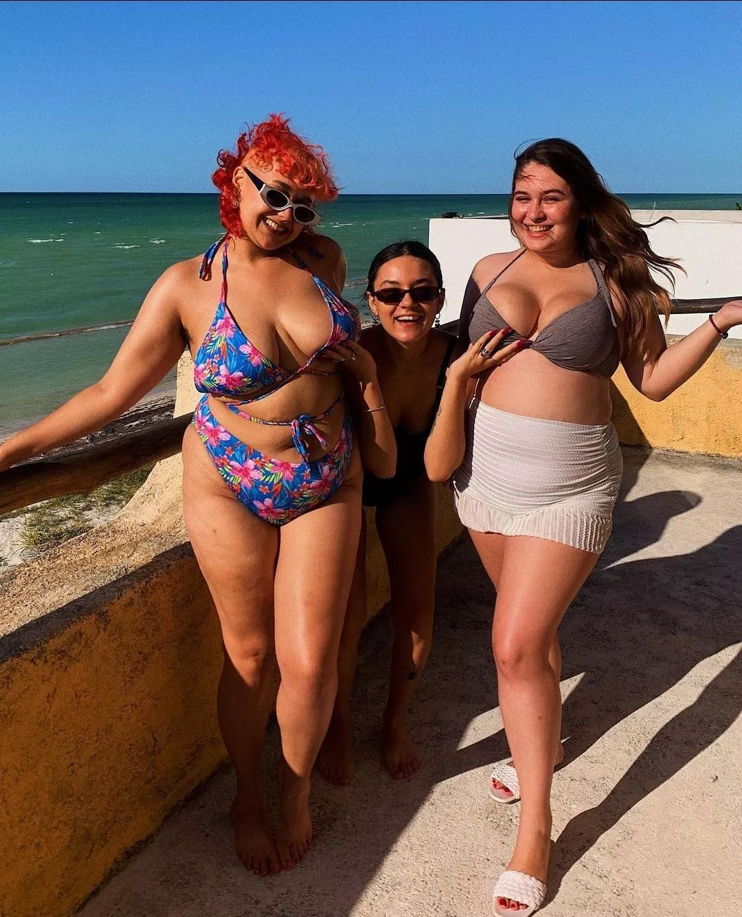 Hiding behind her insecurities