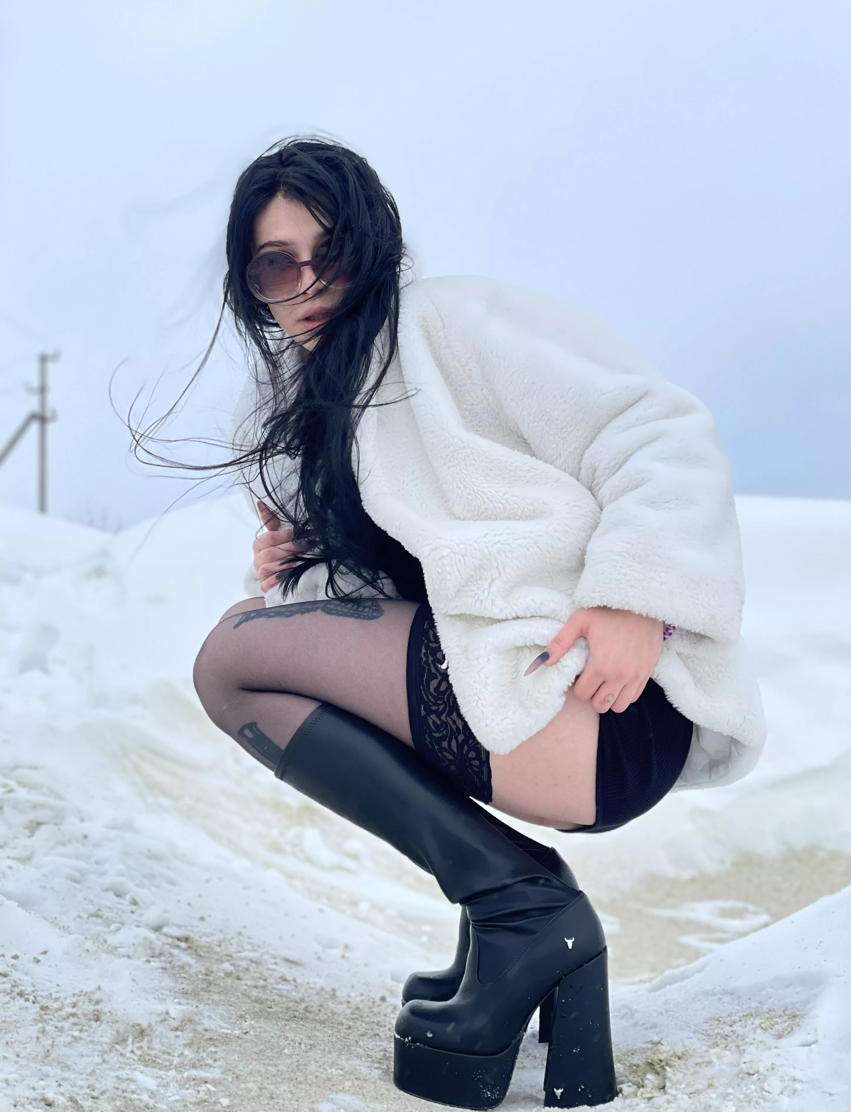 It would be very nice if you warm me up after such a walk