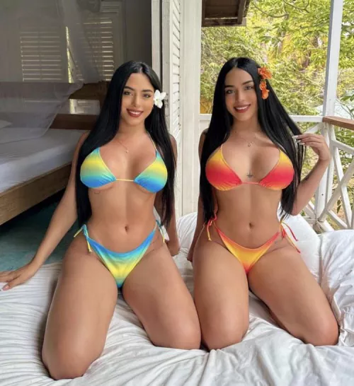 Latina twins