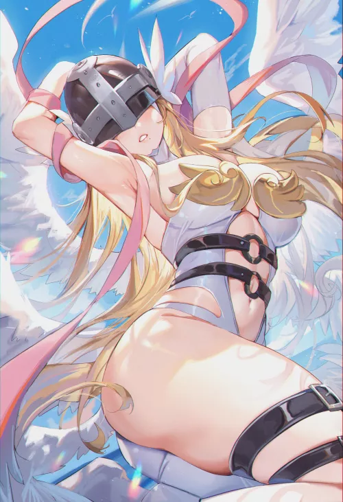 Lewd Angewomon [Digimon]