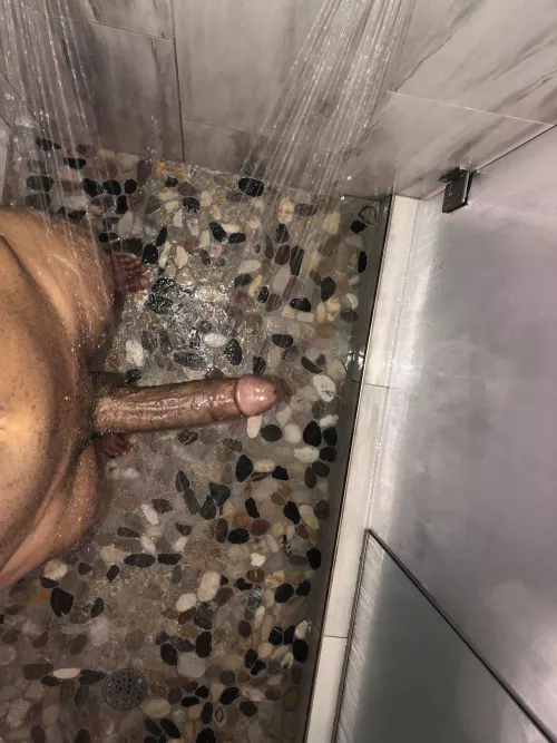 Open the shower door and see this, what next? 