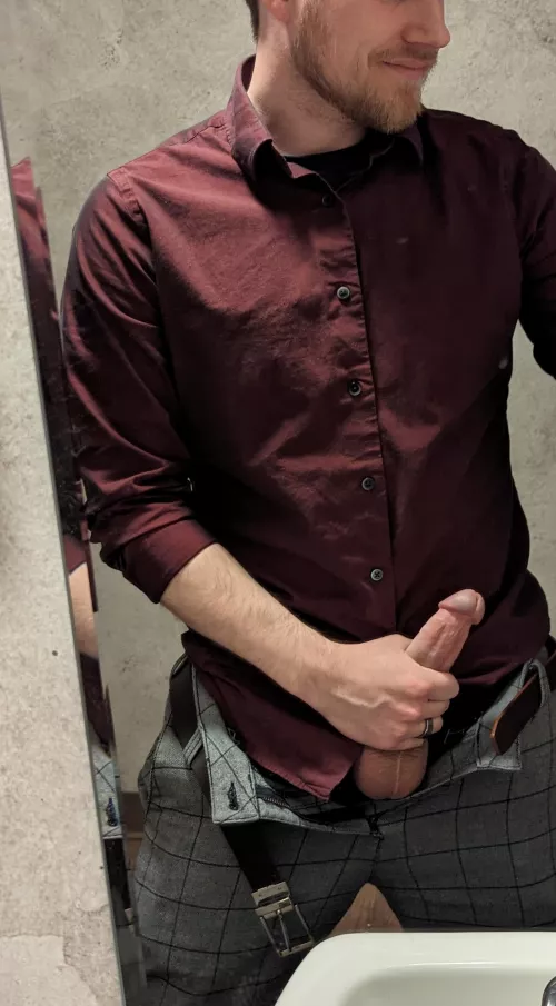 Still smiling after a friend told me I had a really nice looking penis