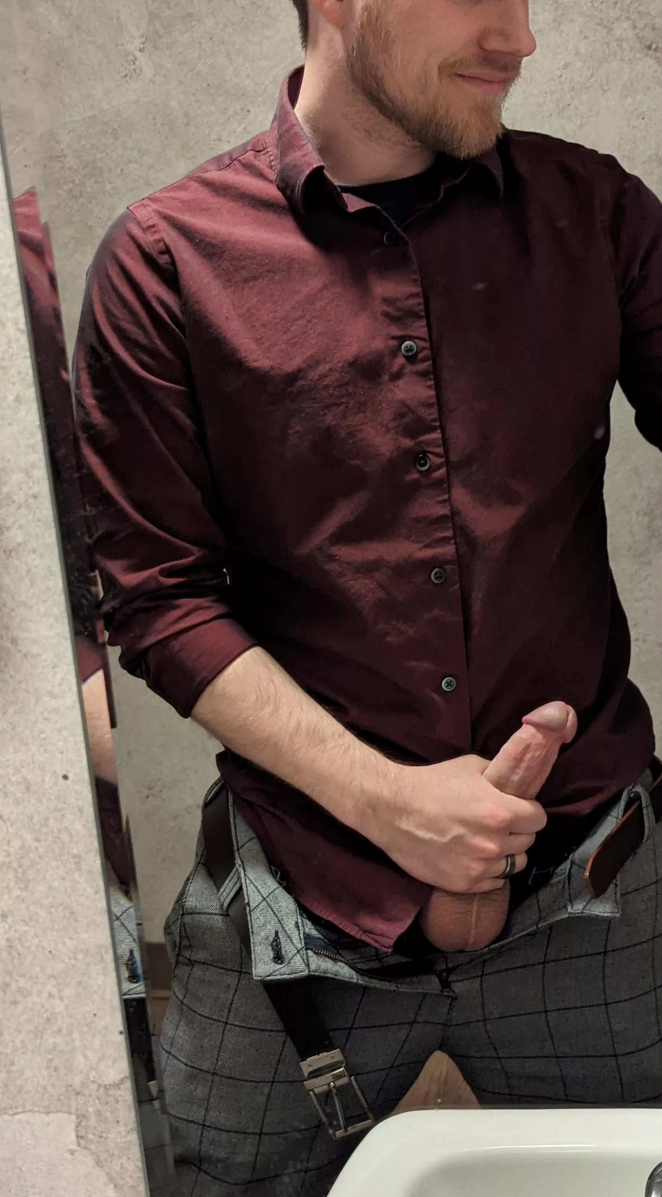 Still smiling after a friend told me I had a really nice looking penis