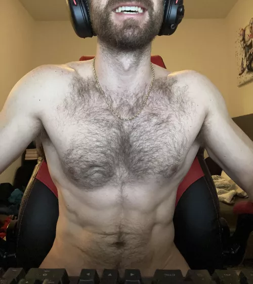 Suck it under the desk while I game 