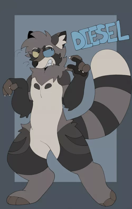 viper's brother, diesel! (my art)