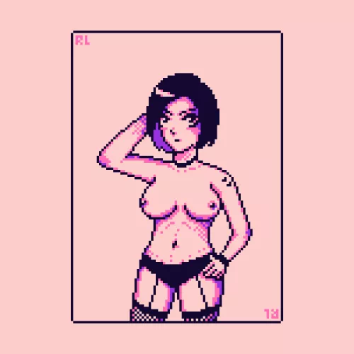 A pixelgirl called Saira