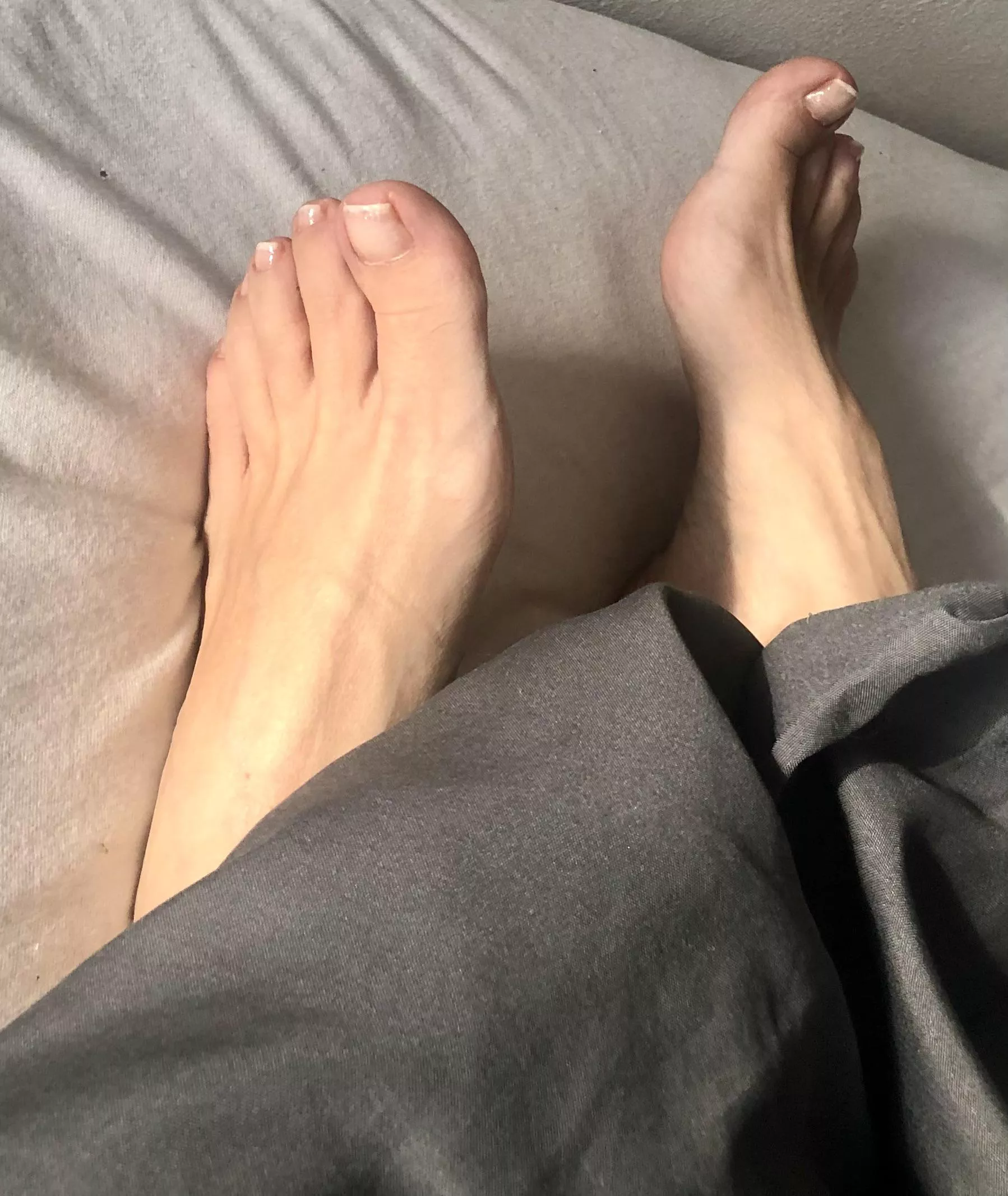 And again, it's hard to get out of bed