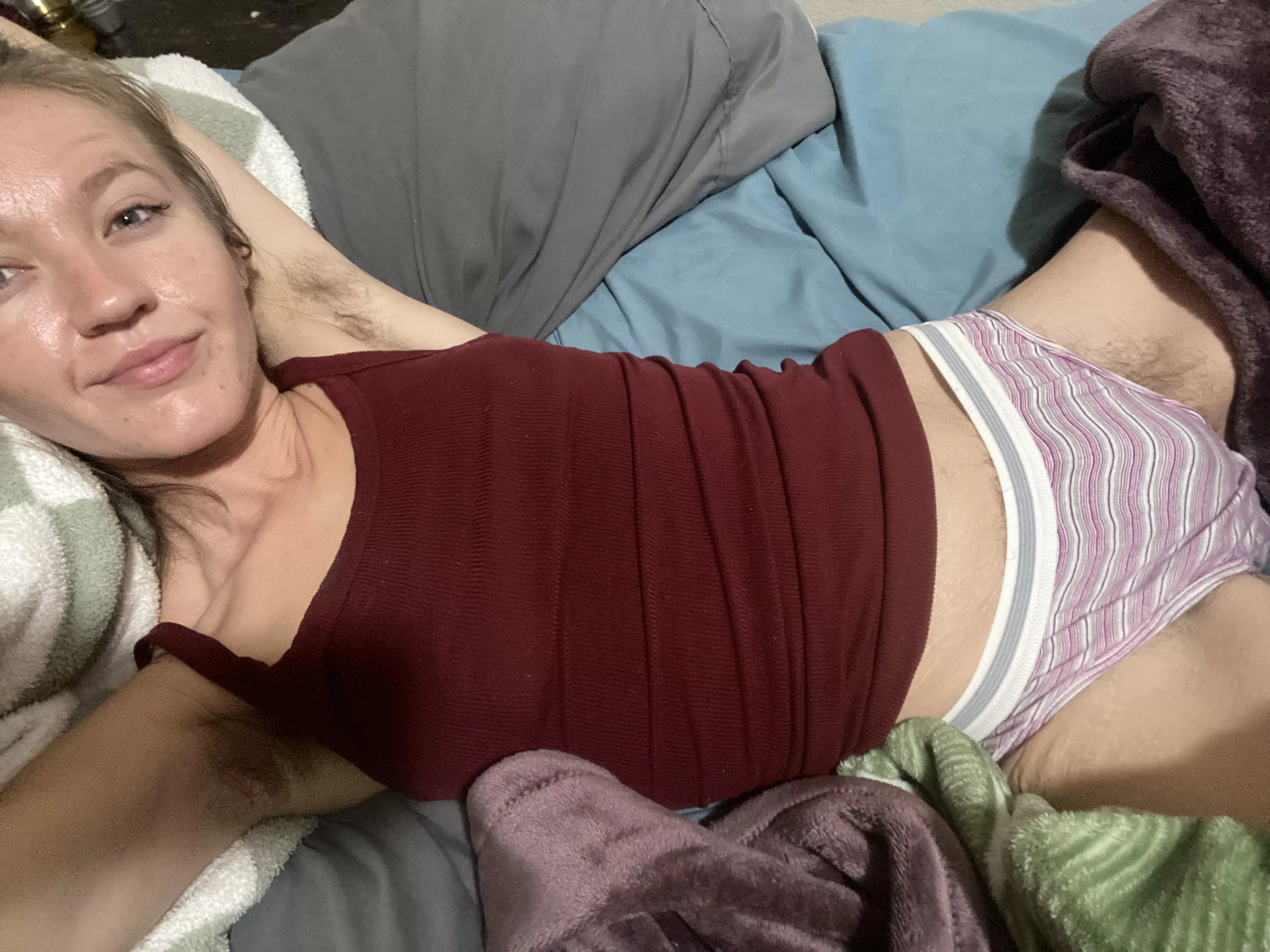 Bald armpits are boring, hairy is sexiest