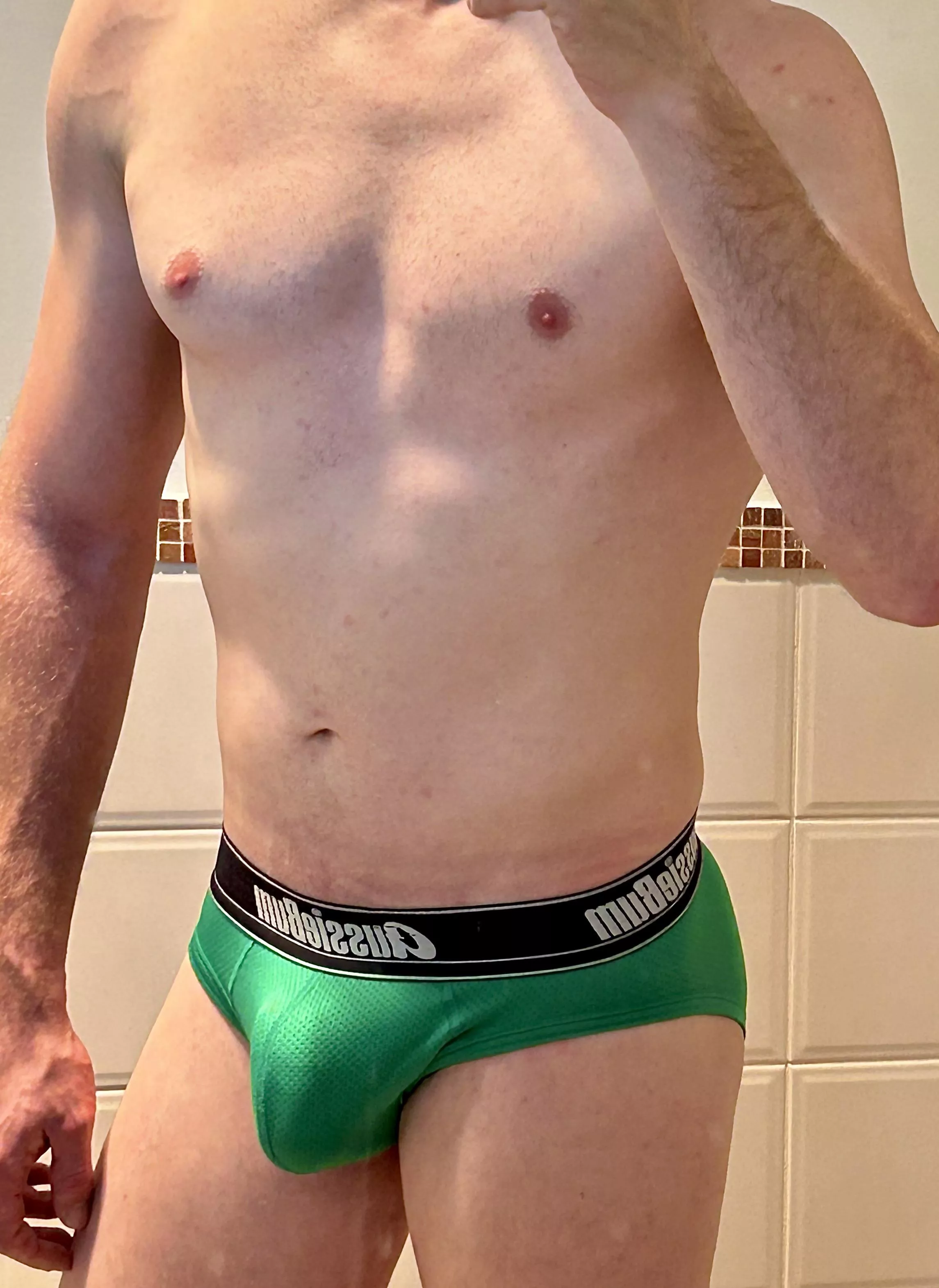 Bit of a uncommon color…bright green