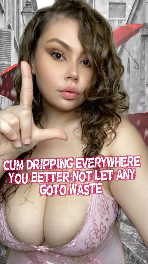 Cum Dripping EVERYWHERE 🤤 You Better NOT Let Any Goto Waste 😋