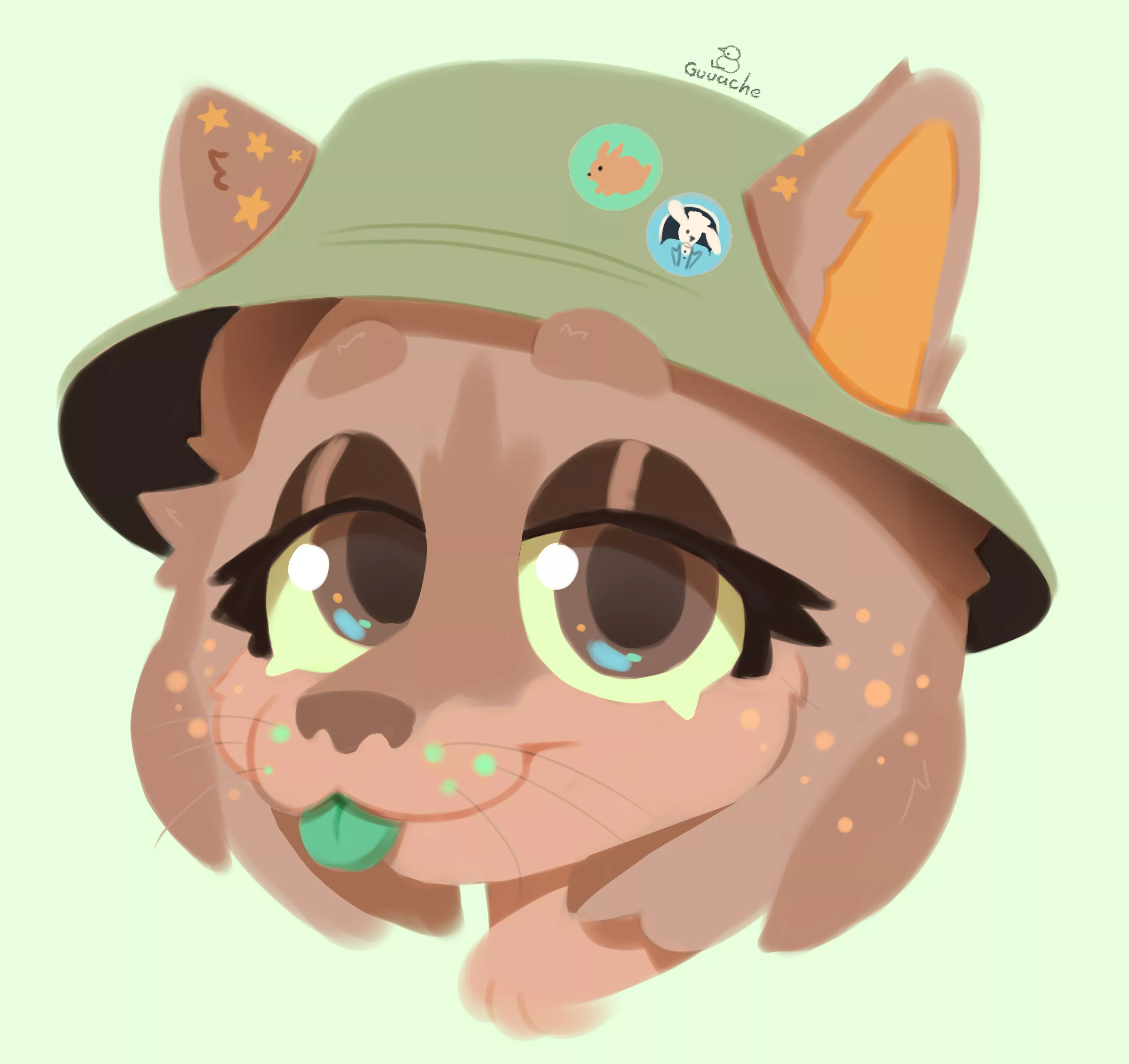 i'm trying a new art style for my commissions, what do you guys think about this? [Comm 4 u/MintChipKid] art by me