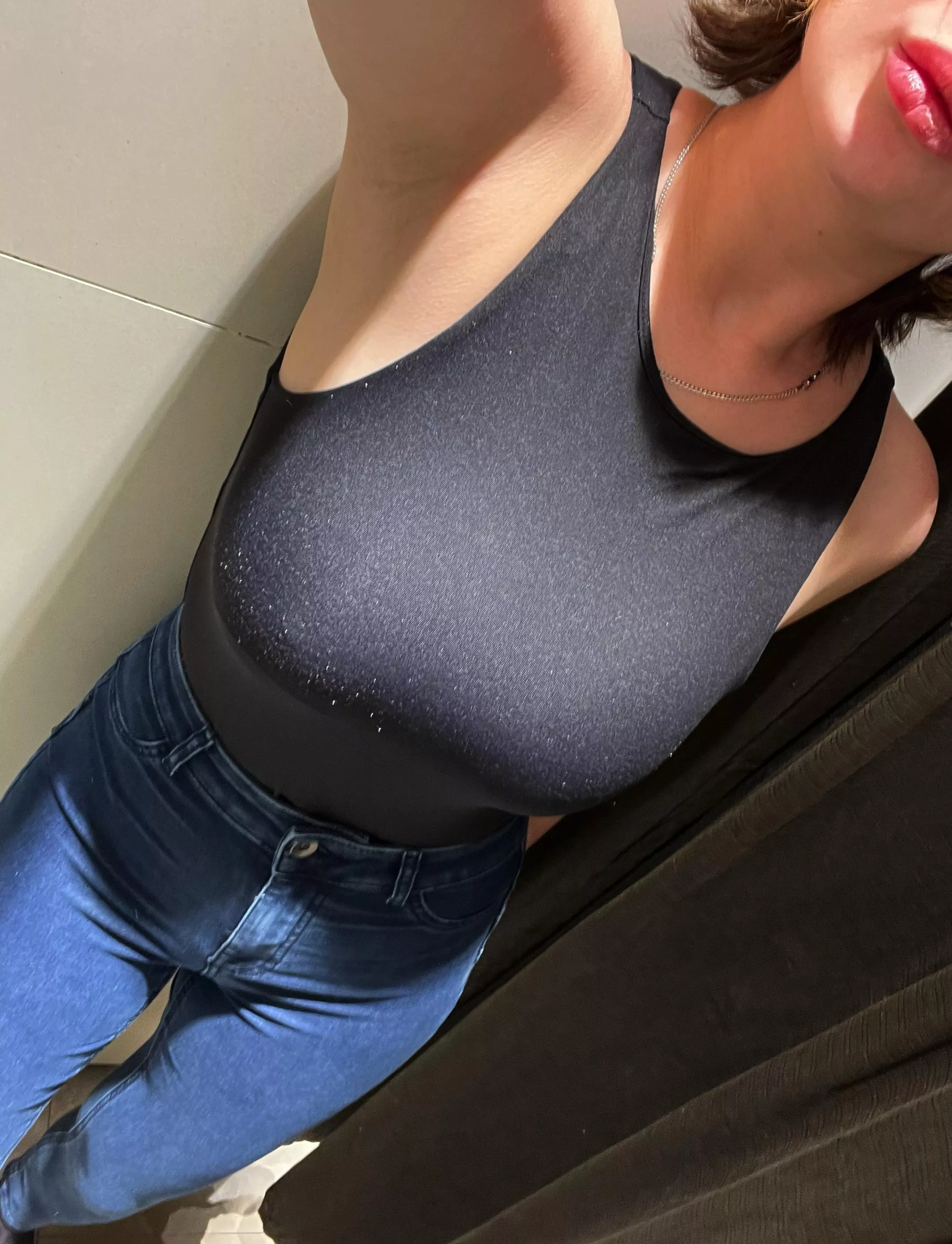 It’s strange why you can’t be in fitting rooms together