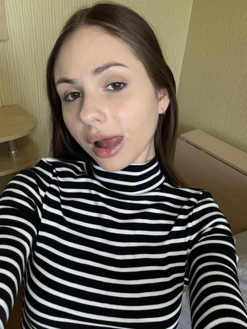 love cum on my face, can you add more