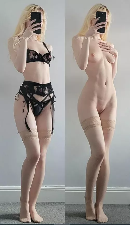 On/Off in my favourite lingerie :)