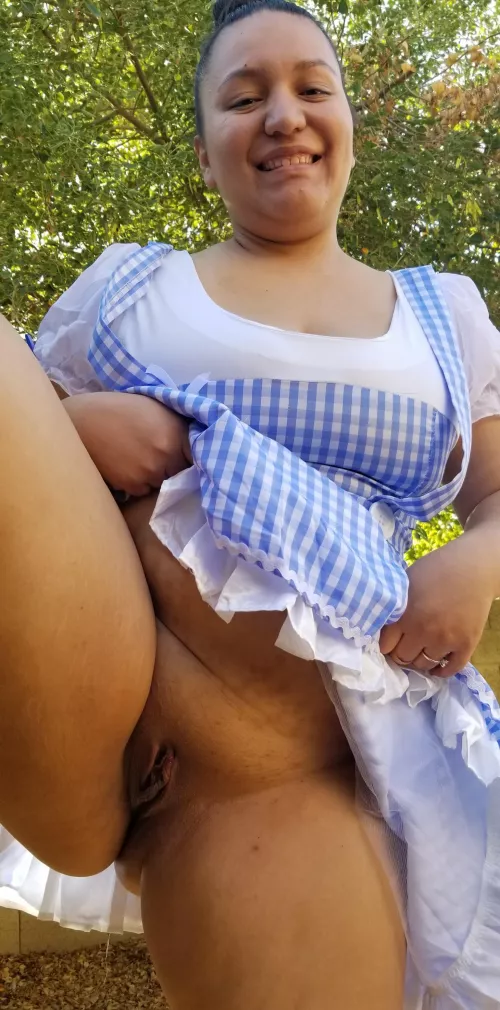 Oops I forgot panties 