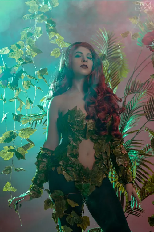 Poison Ivy from DC Comics by Yuna Kairi