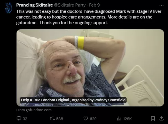 The first furry is no longer with us, R.I.P.