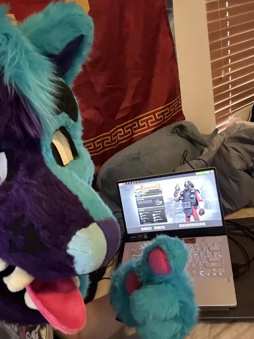 They called me a furry for playing Pyro. They were right.
