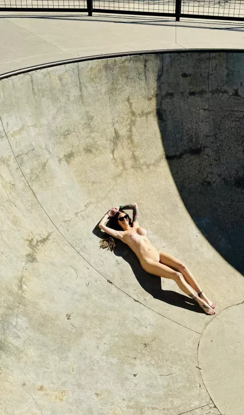 Wifey looking like the last piece of cereal in the bowl