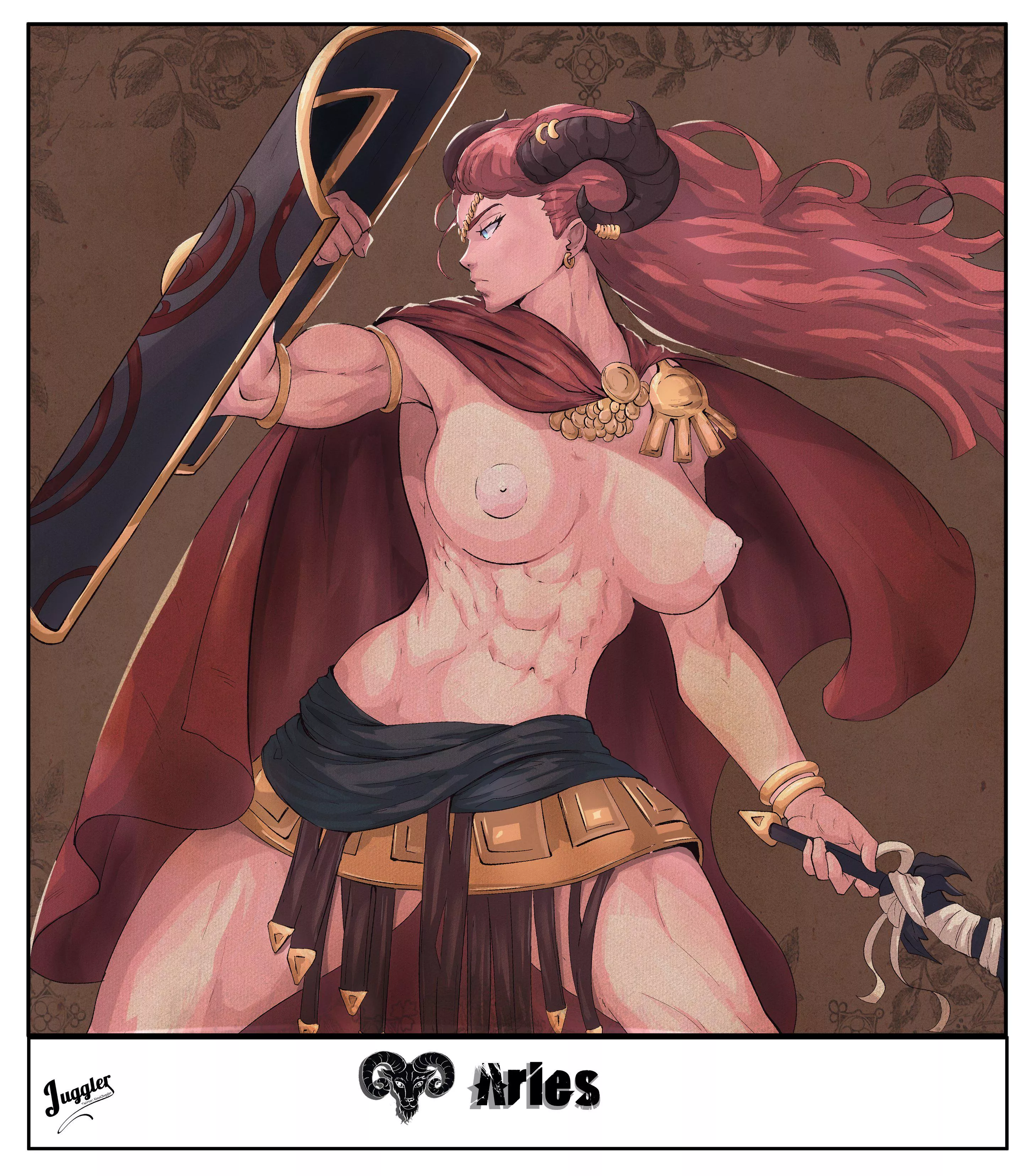 Zodiac warriors - Aries [@Sun_Juggler]